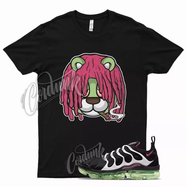 Black DREAD T Shirt for N Air VaporMax Plus White Lime Glow Hyper Pink Jezsport.com