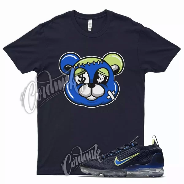 Navy STITCH T Shirt for N Air Vapormax FK Flyknit Obsidian Racer Blue Lemon Jezsport.com