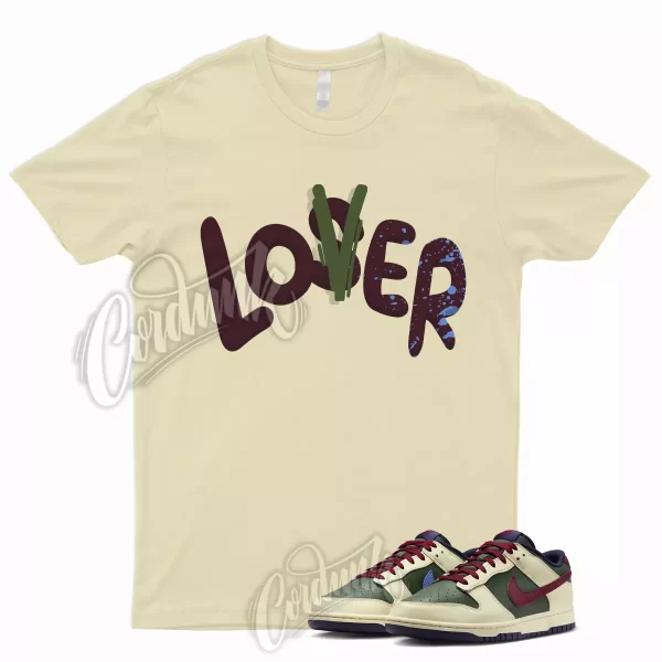 LO T Shirt for Dunk Low Retro Fir Coconut Milk Melon Tint Team Red To You 1 Jezsport.com