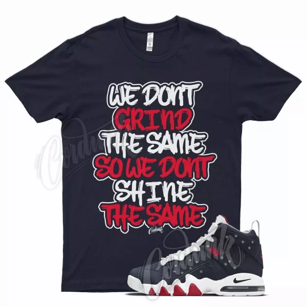 Navy GRIND Shirt for N Air Max2 CB 94 Max 2 FIBA Flight 12 Gym Red Obsidian Jezsport.com