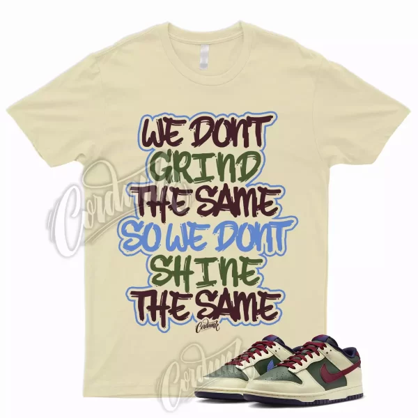 GRIND T Shirt for Dunk Low Retro Fir Coconut Milk Melon Tint Team Red To You 1 Jezsport.com