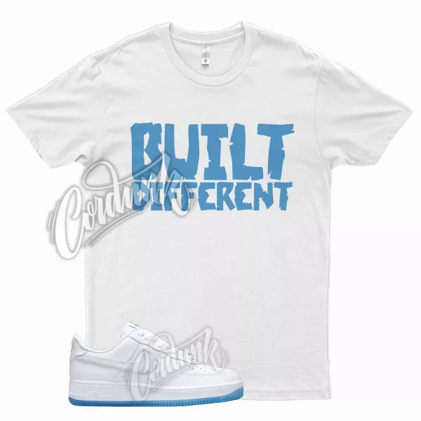 BUILT T Shirt for N Air Force 1 Low UV Reactive University Carolina Jezsport.com