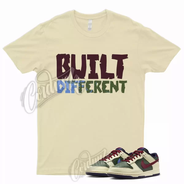 BUILT T Shirt for Dunk Low Retro Fir Coconut Milk Melon Tint Team Red To You 1 Jezsport.com