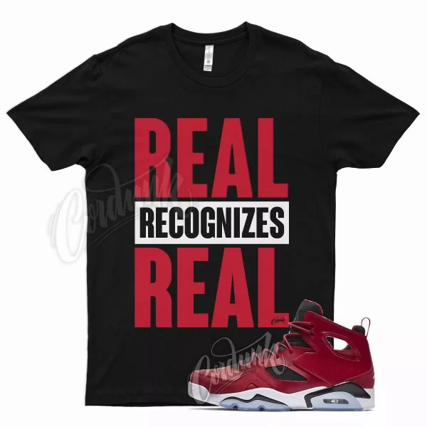 Black RRR Shirt for J1 Flight Club 91 Gym Red White Flint Dunk 1 Max 12 Jezsport.com