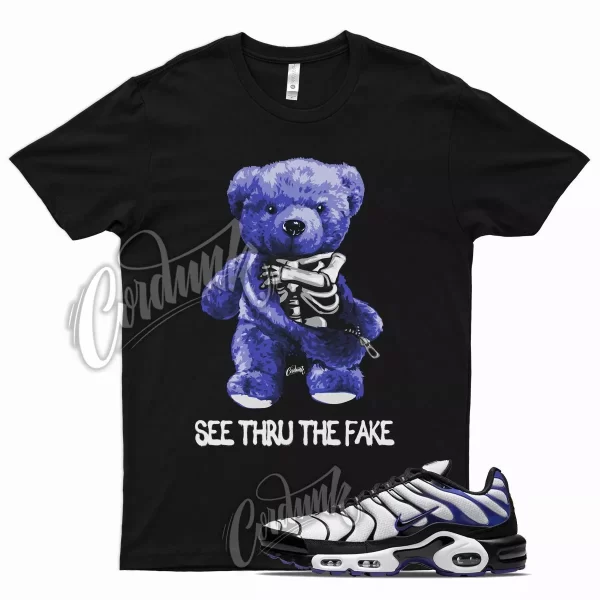 Black THRU T Shirt for N Air Max Plus Persian Violet White Purple Grape Jezsport.com