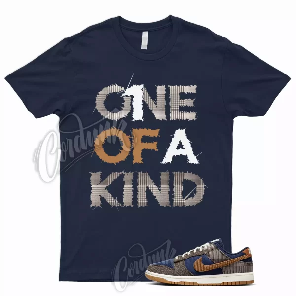 1OAK T Shirt for Dunk Low Tweed Corduroy Midnight Navy Ale Baroque Brown Tartan Jezsport.com