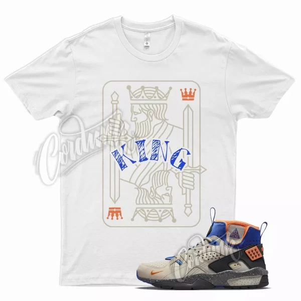 White KING T Shirt for N ACG Air Mowabb Rattan Birch Hyper Royal Mandarin Jezsport.com