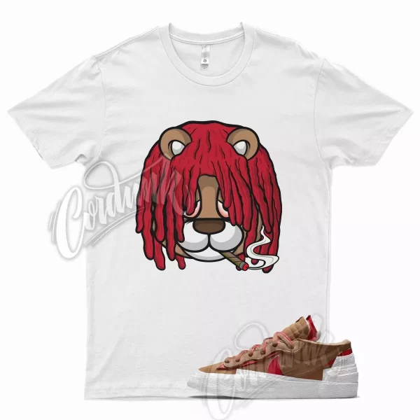 White DREAD T Shirt for N Blazer Low Light British Tan University Red Jezsport.com