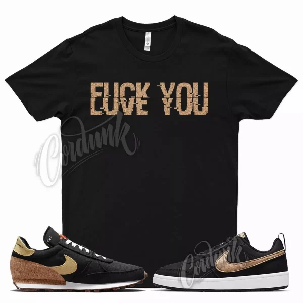 Black YOU Shirt for N Cork DBreak Borough Air Max 90 Force 1 NRG Legacy Jezsport.com