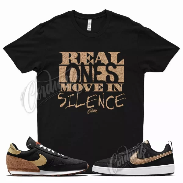 Black REAL Shirt for N Cork DBreak Borough Air Max 90 Force 1 NRG Legacy Jezsport.com