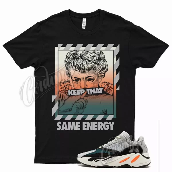 Black ENERGY T Shirt for YZ 700 Wave Runner Solid Grey Ice Mono Amber Enflame Jezsport.com