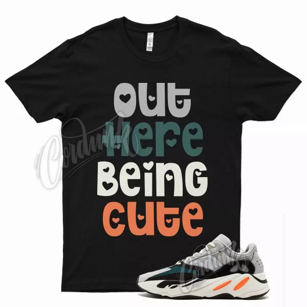 Black CUTE T Shirt for YZ 700 Wave Runner Solid Grey Ice Mono Amber Enflame Jezsport.com