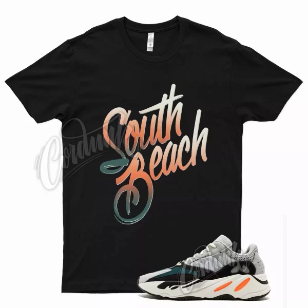 Black BEACH T Shirt for YZ 700 Wave Runner Solid Grey Ice Mono Amber Enflame Jezsport.com