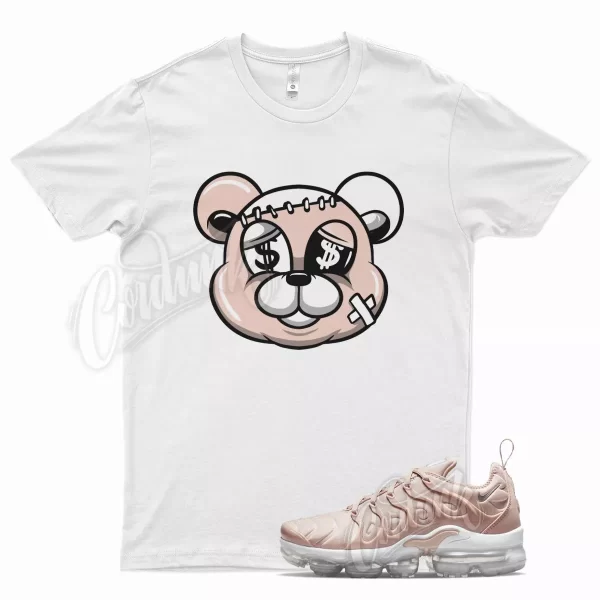 White STITCH T Shirt for N Air Vapormax Plus Pink Oxford Rose Gold Barely Jezsport.com