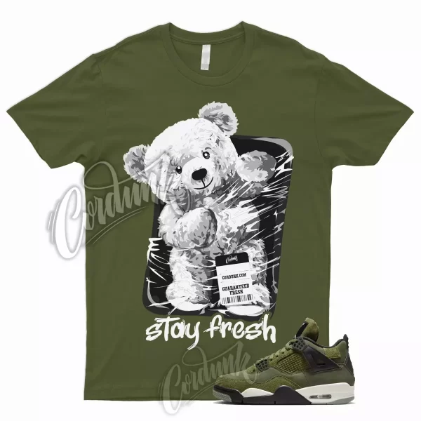 STAY T Shirt for 4 Craft Medium Olive Pale Vanilla Khaki Black Sail Rough Dunk 1 Jezsport.com