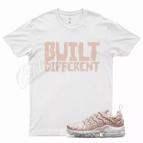 White BUILT T Shirt for N Air Vapormax Plus Pink Oxford Rose Gold Barely Jezsport.com