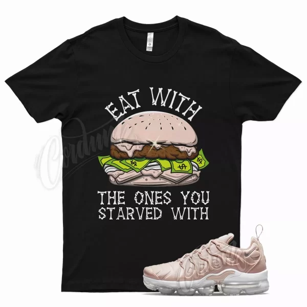 Black EAT T Shirt for N Air Vapormax Plus Pink Oxford Rose Gold Barely Jezsport.com