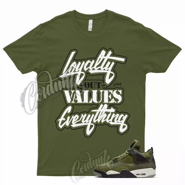 LYLTY Shirt for 4 Craft Medium Olive Pale Vanilla Khaki Black Sail Rough Dunk 1 Jezsport.com