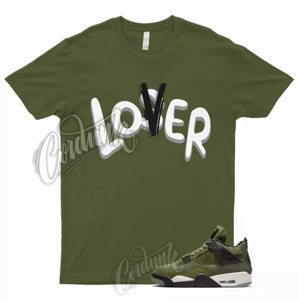 LO T Shirt for 4 Craft Medium Olive Pale Vanilla Khaki Black Sail Rough Dunk 1 Jezsport.com