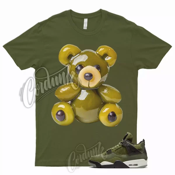 BEAR T Shirt for 4 Craft Medium Olive Pale Vanilla Khaki Black Sail Rough Dunk 1 Jezsport.com