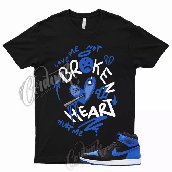 BROKEN T Shirt for 1 High OG Royal Reimagined Game Blue University Hyper Varsity Jezsport.com