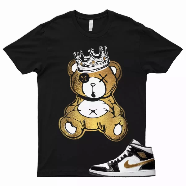 KB T Shirt for 1 Mid Patent Black White Metallic Gold NRG Top 3 Dunk High Jezsport.com