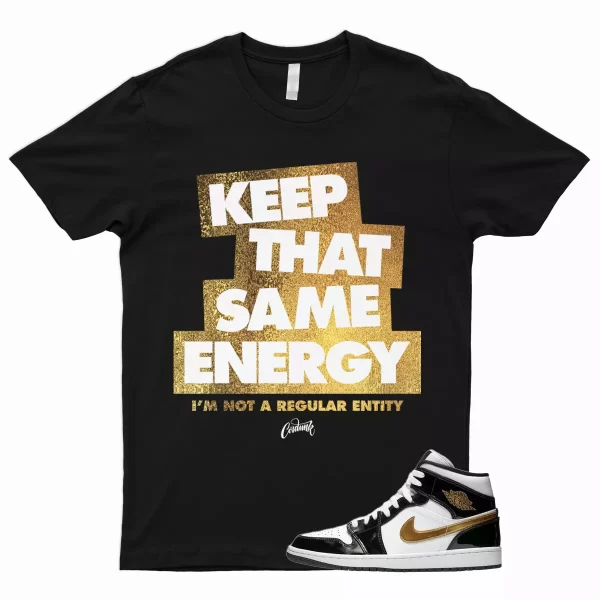 K2 T Shirt for 1 Mid Patent Black White Metallic Gold NRG Top 3 Dunk High Jezsport.com