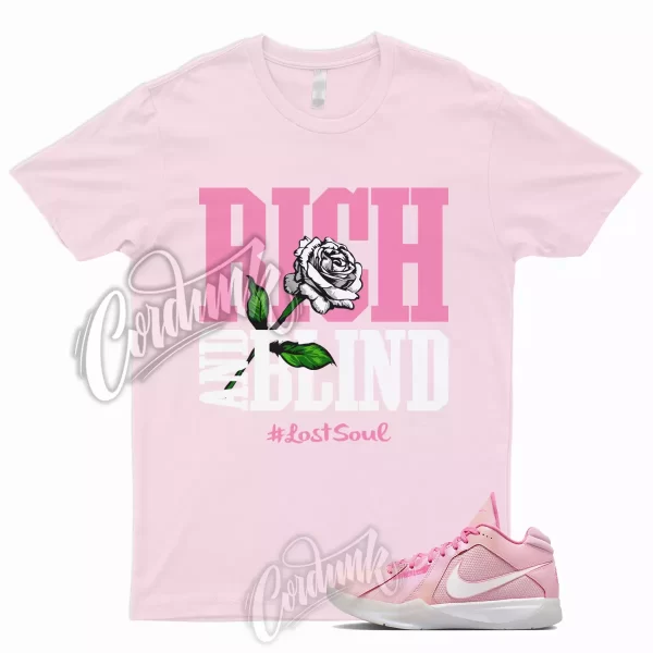 RICH T Shirt for KD 3 Aunt Pearl 15 Medium Soft Lotus Pink White Fierce Hyper 1 Jezsport.com