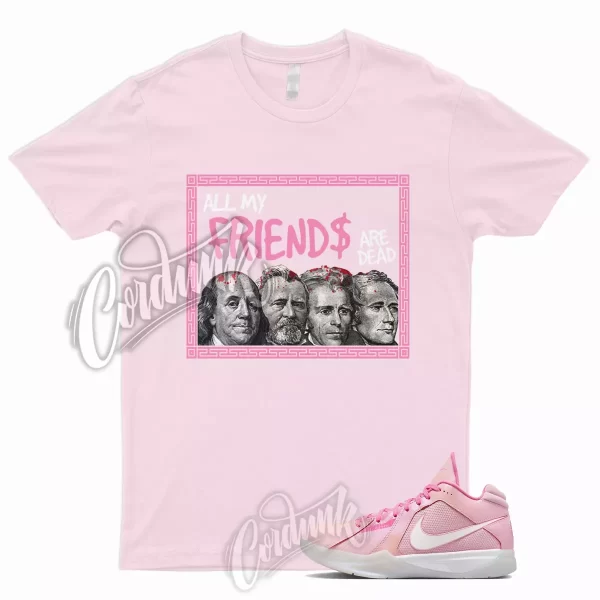 PREZ Shirt for KD 3 Aunt Pearl 15 Medium Soft Lotus Pink White Fierce Hyper 1 Jezsport.com