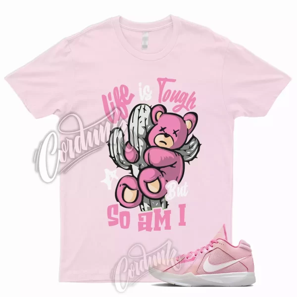 LIFE Shirt for KD 3 Aunt Pearl 15 Medium Soft Lotus Pink White Fierce Hyper 1 Jezsport.com