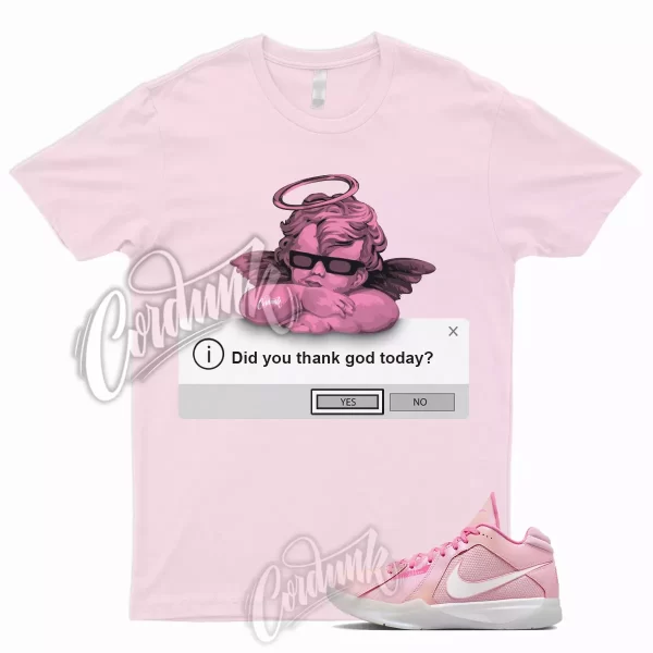 DYTG Shirt for KD 3 Aunt Pearl 15 Medium Soft Lotus Pink White Fierce Hyper 1 Jezsport.com