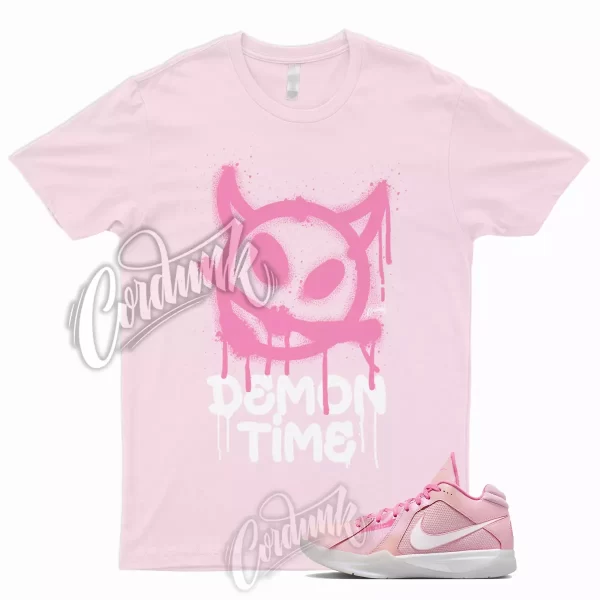 DTIME Shirt for KD 3 Aunt Pearl 15 Medium Soft Lotus Pink White Fierce Hyper 1 Jezsport.com