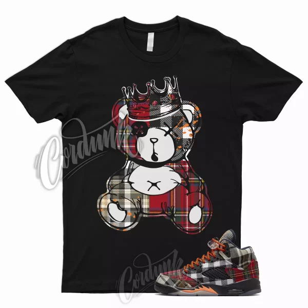 KB T Shirt for 5 GS Plaid Tartan Red Houndstooth Tan Black White Orange 1 Jezsport.com