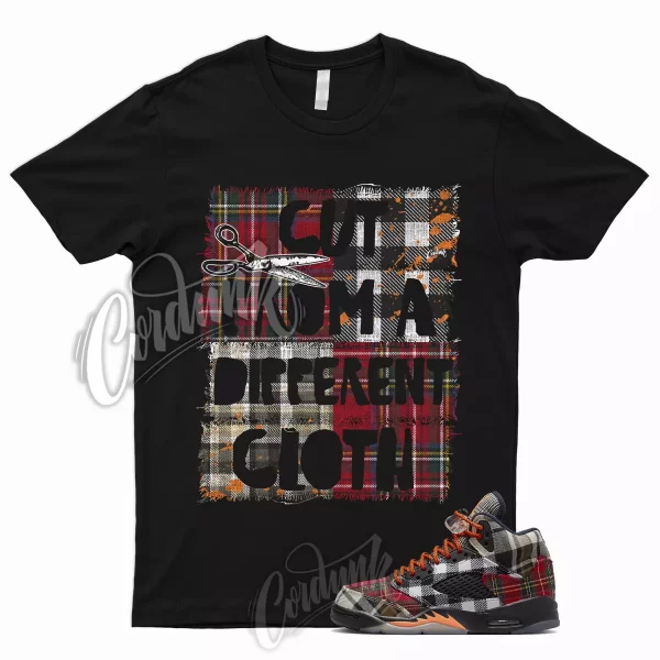 CUT T Shirt for 5 GS Plaid Tartan Red Houndstooth Tan Black White Orange 1 Jezsport.com