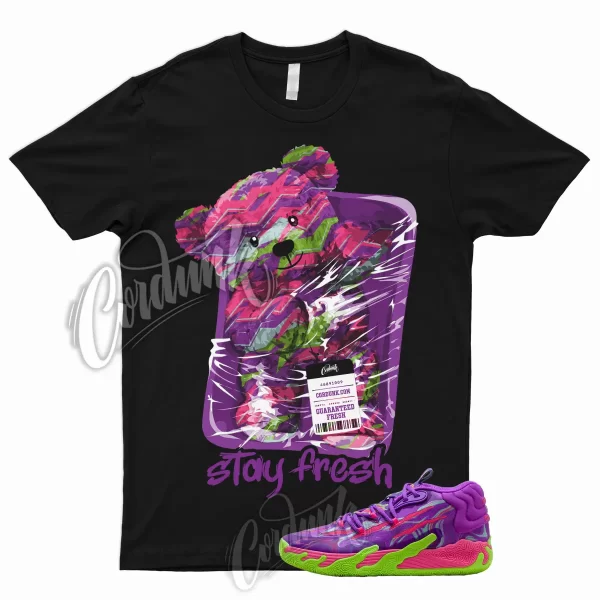 STAY T Shirt for P UMA MB.03 Toxic Purple Glimmer Green Gecko Ball Pink 1 Jezsport.com