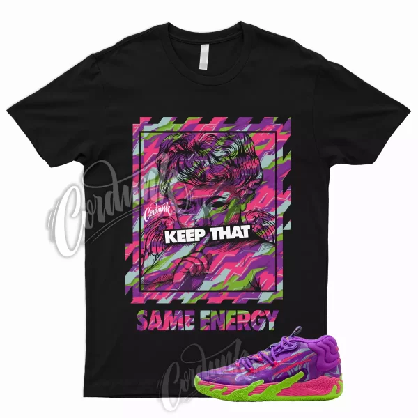 ENERGY T Shirt for P UMA MB.03 Toxic Purple Glimmer Green Gecko Ball Pink 1 Jezsport.com