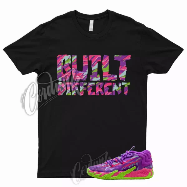 BUILT T Shirt for P UMA MB.03 Toxic Purple Glimmer Green Gecko Ball Pink 1 Jezsport.com