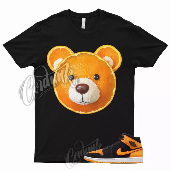 TEDDY T Shirt to Match 1 Mid Fat Tongue Black SE Vivid Orange Cardinal Red Kids Jezsport.com