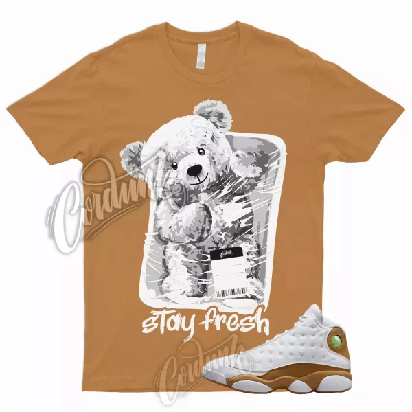 13 Wheat Shirt Golden Harvest Elemental Gold Dunk Air Force Low Mid High 1 STAY, 414571-171 Jezsport.com