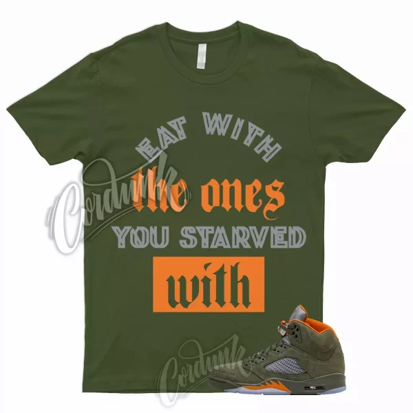 5 Olive Army Solar Orange Black Retro Green Sequoia Shirt to Match STRVD Jordan Jezsport.com