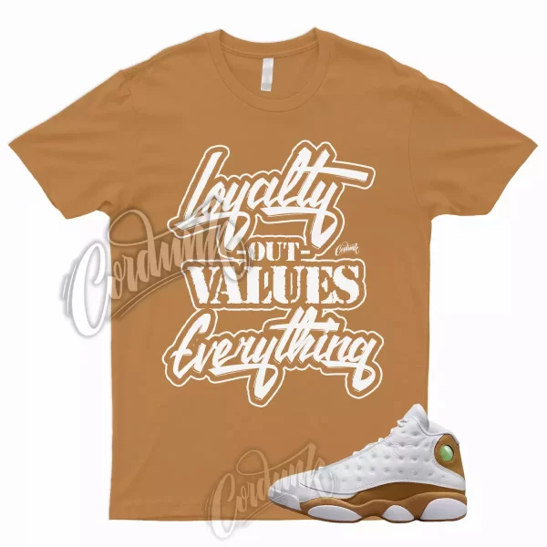 13 Wheat Shirt Golden Harvest Elemental Gold Dunk Air Force Low Mid High 1 LYLTY Jezsport.com