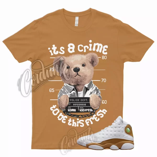 13 Wheat Shirt Golden Harvest Elemental Gold Dunk Air Force Low Mid High 1 CRIME Jezsport.com