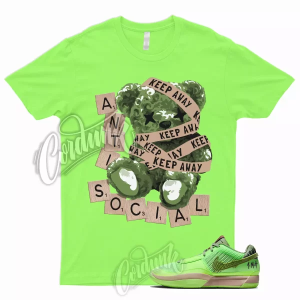 Ja 1 Zombie Lime Shirt Blast Oil Neon Green Black Hemp Cacao Wow Halloween ANTI Jezsport.com