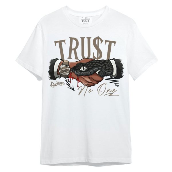 Low OG Dark Mocha 1s Shirt, Snake Trust No One Unisex Shirt Matching Jordan Shirt Jezsport.com