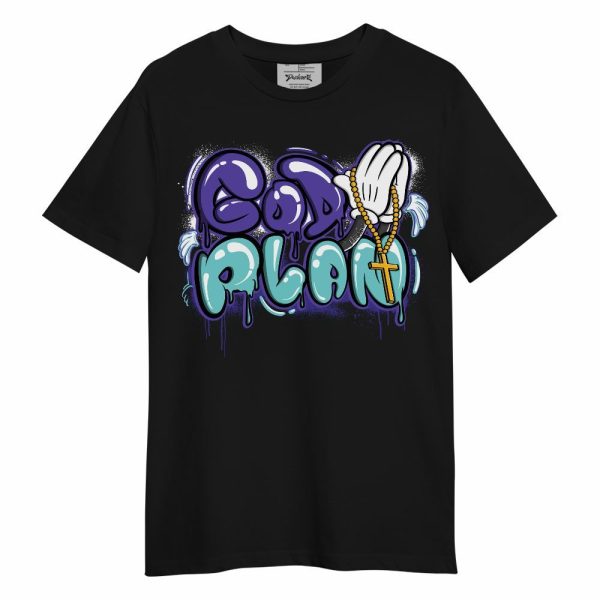 Low Hornets 1s Shirt, Drip GoD Plan Shirt Outfit Unisex Shirt Matching Jordan Shirt Jezsport.com