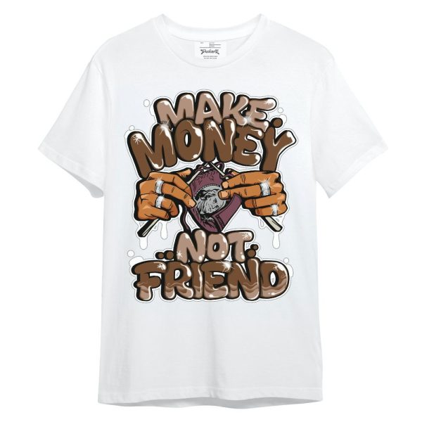 Archaeo Brown 3s Shirt - Make Money Not Friend Graphic Unisex Shirt Matching Jordan Shirt Jezsport.com