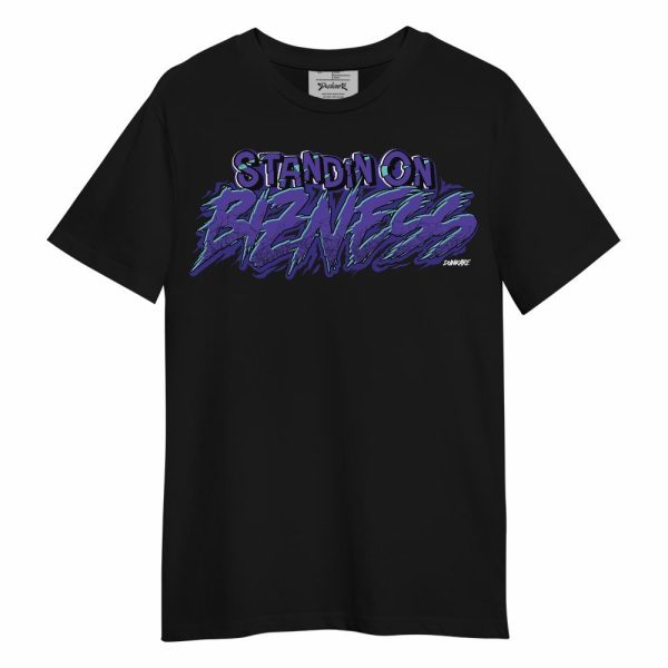 Low Hornets 1s Shirt, Standin On Bizness Unisex Shirt Matching Jordan Shirt Jezsport.com