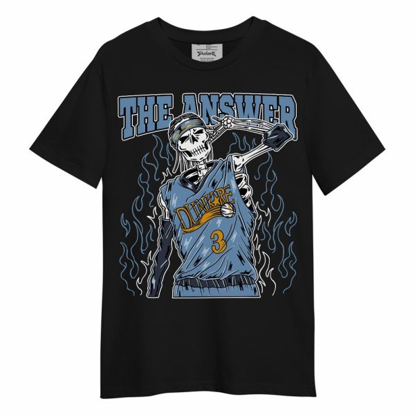 High OG First In Flight 1s Shirt Allen Answer Skeleton Unisex Shirt Matching Jordan Shirt Jezsport.com