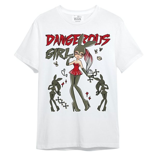 Low OG Medium Olive 1s Shirt - Dangerous.Girl Unisex Shirt Matching Jordan Shirt Jezsport.com