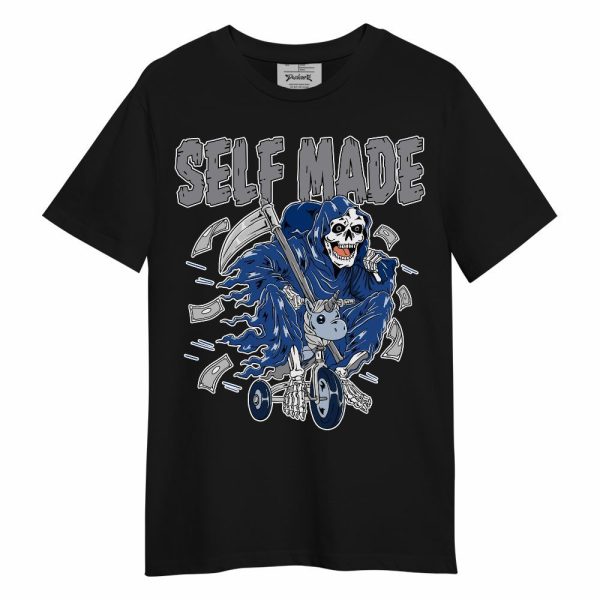 High OG True Blue 1s Shirt - Self Make Skeleton Unisex Shirt Matching Jordan Shirt Jezsport.com